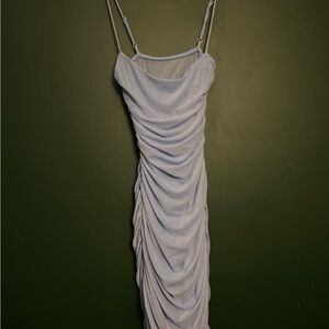 Lucy in the Sky Light Blue Strapless Dress